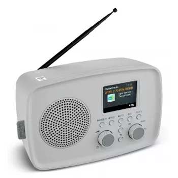 Medion LIFE DAB+ radijas DRE-1, pilkas (50079350)