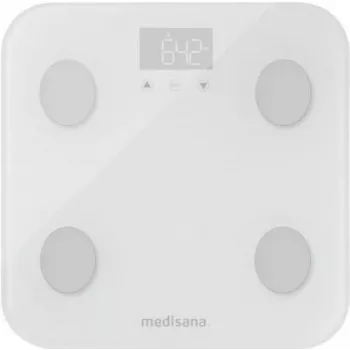Medisana BS 600 WiFi kūno analizės svarstyklės, baltos, su Bluetooth (40501)