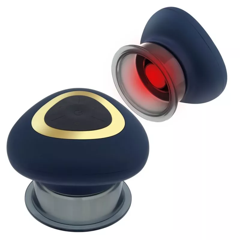 MEDIVON Cupping Massager Cushy 2 – Elektrinis kaušinis masažuoklis su raudonos šviesos terapija ir šildymu