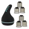 MEDIVON Eclipse Cupping Massager su taurelėmis – dinaminė vakuuminė terapija, raudona šviesa ir šiluma, 12 lygių, belaidis