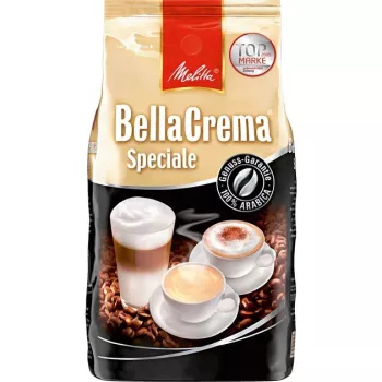 MELITTA BellaCrema Speciale sveikos kavos pupelės 1 kg