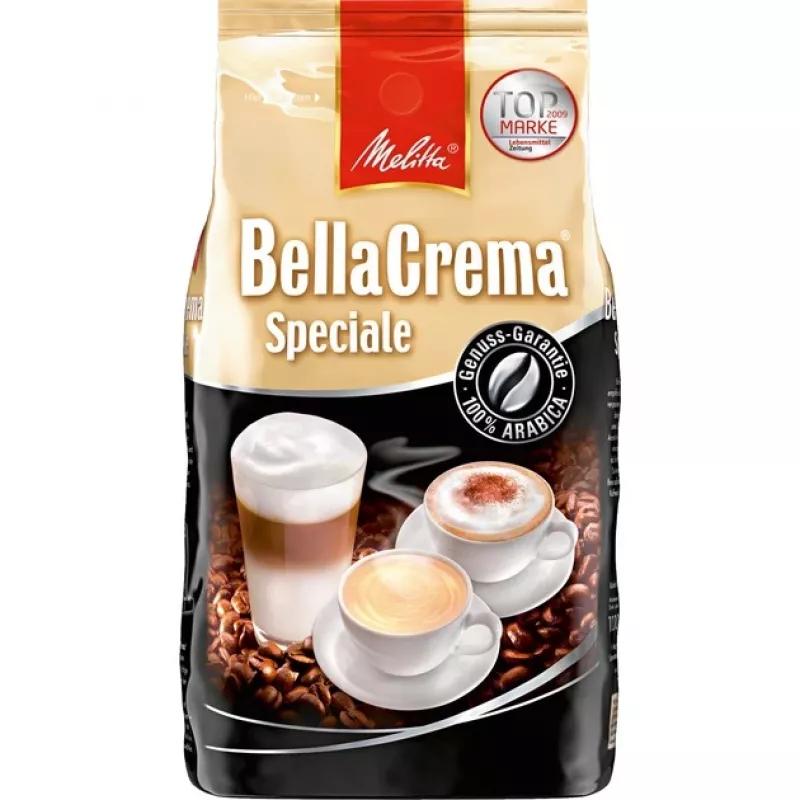 MELITTA BellaCrema Speciale sveikos kavos pupelės 1 kg