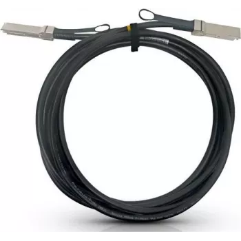 Mellanox LinkX 200GBase tiesioginio prijungimo laidas (DAC), QSFP56 į QSFP56, 1 m, LSZH, juodos spalvos