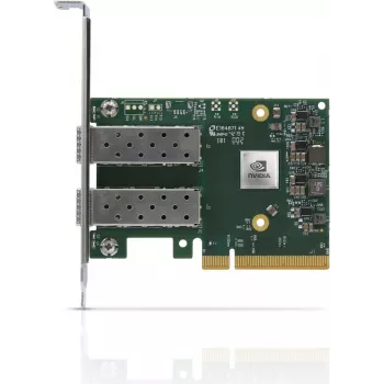 Mellanox NVIDIA ConnectX-6 Lx EN tinklo adapteris - Crypto Disabled su Secure Boot - PCIe 4.0 x8 - 2x SFP28 25GbE