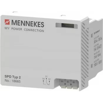 MENNEKES AMTRON 4Y/4B 500/700 viršįtampių apsaugos modulis (Type 2 SPD, 4 polių, 40 kA) 18665