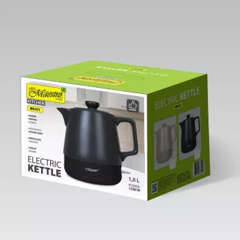 MEO elektrinis virdulys 1 L MR-071-BLACK MAESTRO