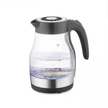 MEO stiklinis elektrinis virdulys 2200W 1,7L juodas MR-061-BLACK MAESTRO