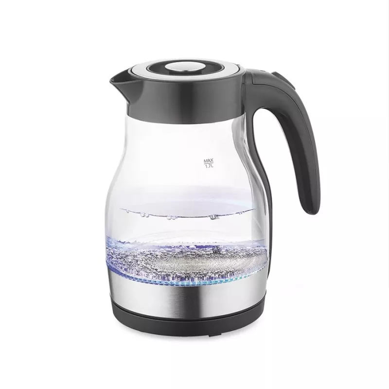 MEO stiklinis elektrinis virdulys 2200W 1,7L juodas MR-061-BLACK MAESTRO
