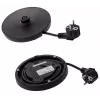 MEO stiklinis elektrinis virdulys 2200W 1,7L juodas MR-061-BLACK MAESTRO