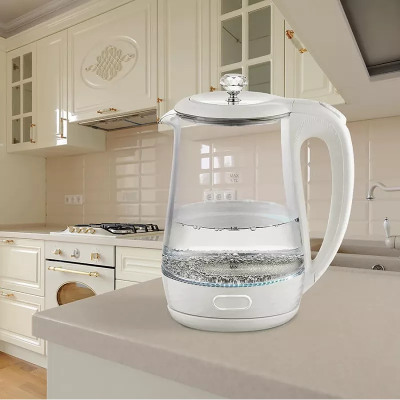 MEO MR-052-WHITE MAESTRO elektrinis virdulys 1,7 l, 2200 W, baltas