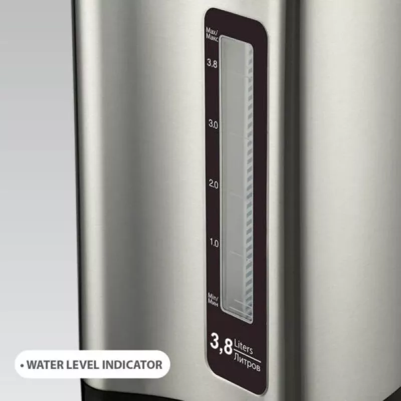 MEO MR-081 elektrinis virdulys-su dozatoriumi 4.5L 750W juodas/sidabrinis