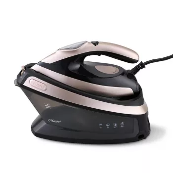 MEO MR-320C Maestro 2400W Garų generatoriaus lygintuvas su keraminiu padu, 3,5 bar slėgiu, 120 g/min garų smūgiu, 1,2 l talpa