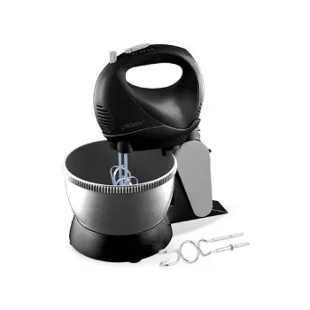 MEO MR-550 MAESTRO stacionarus maišytuvas su besisukančiu dubeniu 600W, 4,2L nerūdijančio plieno dubuo, 6 greičiai + impulsas, baltas/pilkas