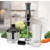 MEO MR-566 MAESTRO 500W rankinis blenderis su pjaustytuvu, plakikliu ir matavimo puodeliu