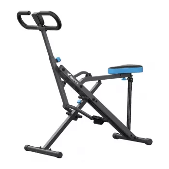 MERACH MR-R07H1 3-in-1 Squat Machine su LCD monitoriumi, sulankstomas, juodai raudonas