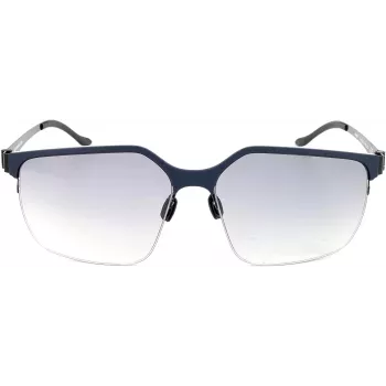 “Mercedes-Benz” vyriški akiniai nuo saulės M1037-D Pilot/Aviator metalinis rėmelis pilki lęšiai 58mm