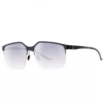 “Mercedes-Benz” vyriški akiniai nuo saulės M1037-D Pilot/Aviator metalinis rėmelis pilki lęšiai 58mm