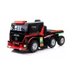Mercedes Truck + Trailer XMX622B baterijomis maitinamas žaislas su LED šviesomis ir raudonu LCD ekranu