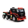 Mercedes Truck + Trailer XMX622B baterijomis maitinamas žaislas su LED šviesomis ir raudonu LCD ekranu