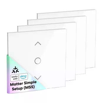 MEROSS MRS100MA(EU) Smart Wi-Fi (Matter) Roller Shutter Switch (4 rinkinys)