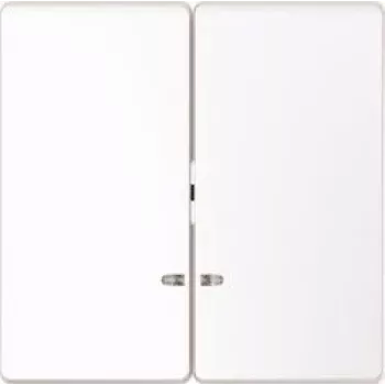 Merten System M 2 vietų rėmelis, poliarinio balto blizgus termoplastikas, MEG3420-6035