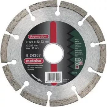 Metabo deimantinis pjovimo diskas 624310000, 230 mm skersmuo, 22,23 mm kiaurymė, segmentuotas, universalus