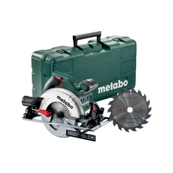 Metabo KS 55 SET Rankinis diskinis pjūklas 1200 W 160 mm 55 mm pjovimo gylis