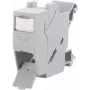 METZ CONNECT BTR E-DAT Module REG 8(8) IP20 Empty - tuščias DIN bėgelio korpusas duomenų moduliams, 1TE, šviesiai pilkas