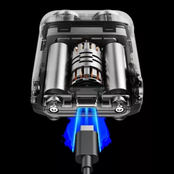 METZ MZXZ021 Traveller Shaver, juoda