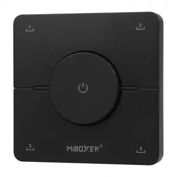 Miboxer Synergy 21 LED valdymo pultas su sukamuoju ratuku 2,4GHz Dual White CCT 4 scenarijai