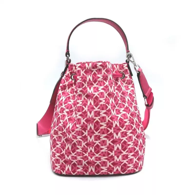 Michael Kors Jet Set Charm Small Camera Crossbody Bag Dark Berry Saffiano Leather