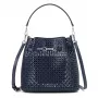 Michael Kors Jet Set Navy Signature Logo crossbody krepšys 35S6S2ZC1YNAV