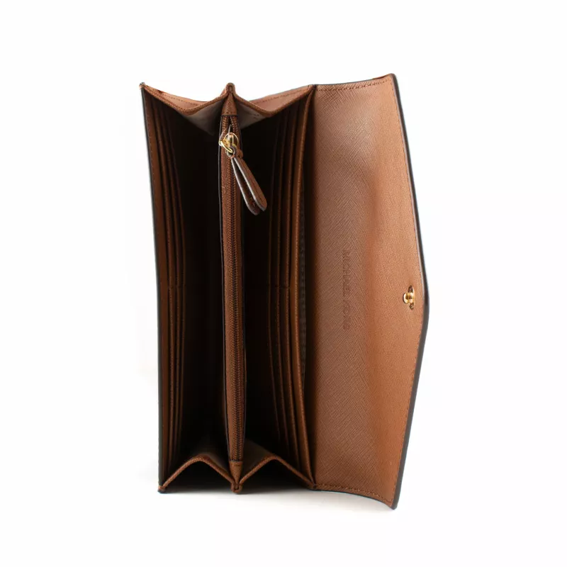 Michael Kors Jet Set Travel rudas Signature dengtas drobinis portfelis-kryžminis krepšys 35F3GTVE7BBRO
