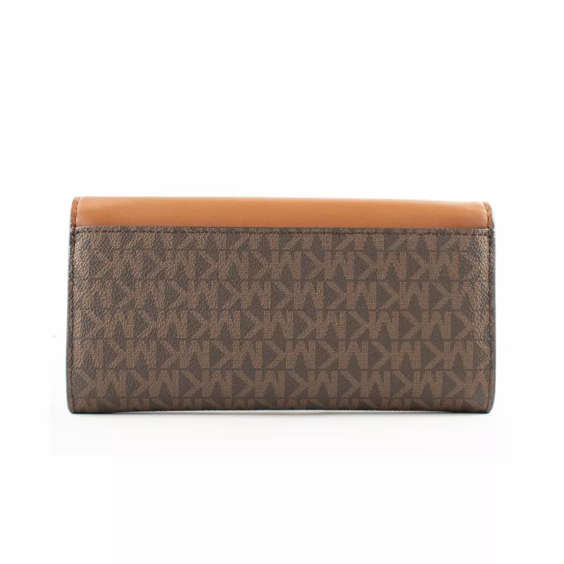 Michael Kors Jet Set Travel rudas Signature dengtas drobinis portfelis-kryžminis krepšys 35F3GTVE7BBRO