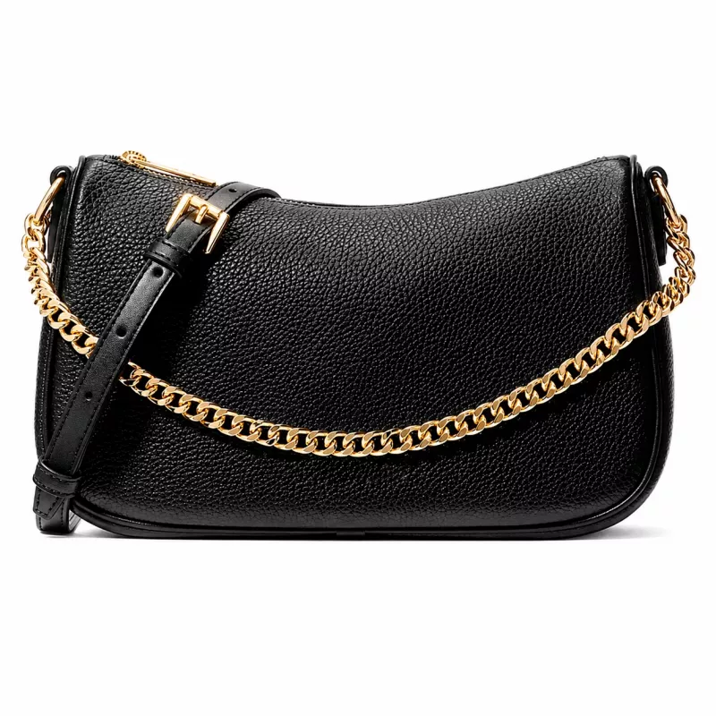 Michael Kors „Jet Set Travel“ Crossbody Krepšys 35F4G1QC6LBLA Juoda Saffiano Oda