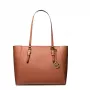 MICHAEL KORS Jet Set Travel Saffiano Leather Tote Bag Set - Luggage - Moteriškas 35R3GCFT3TLUG (33x28x12 cm)