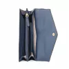 Michael Kors Jet Set Travel Saffiano Leather Wristlet Wallet Navy su aukso spalvos furnitūra