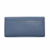 Michael Kors Jet Set Travel Saffiano Leather Wristlet Wallet Navy su aukso spalvos furnitūra