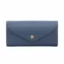 Michael Kors Jet Set Travel Saffiano Leather Wristlet Wallet Navy su aukso spalvos furnitūra