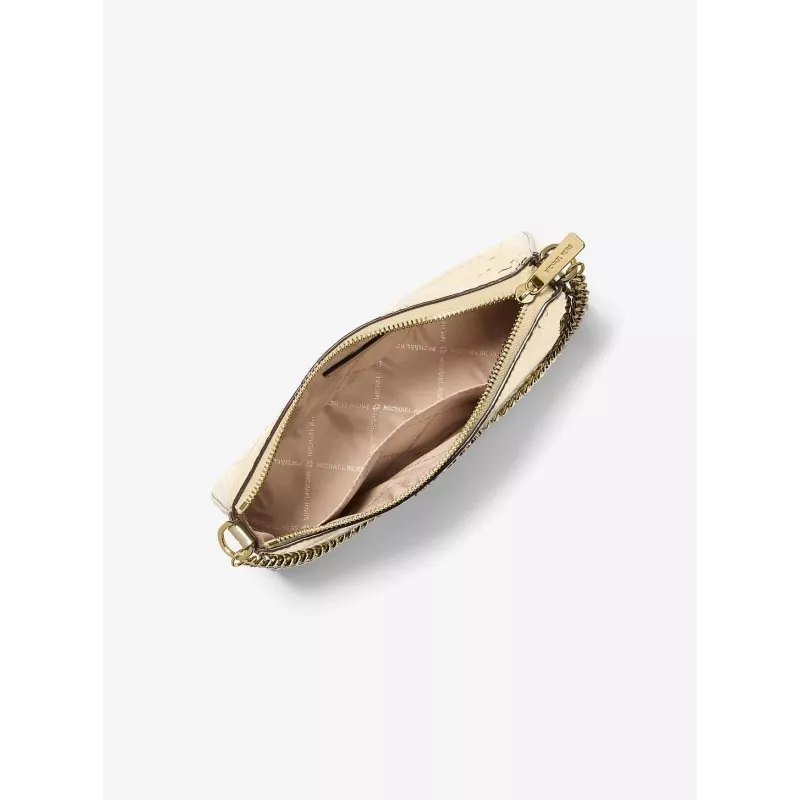 Michael Kors Jet Set Travel rankinė su pinigine - Opal Multi Signature Coated Canvas