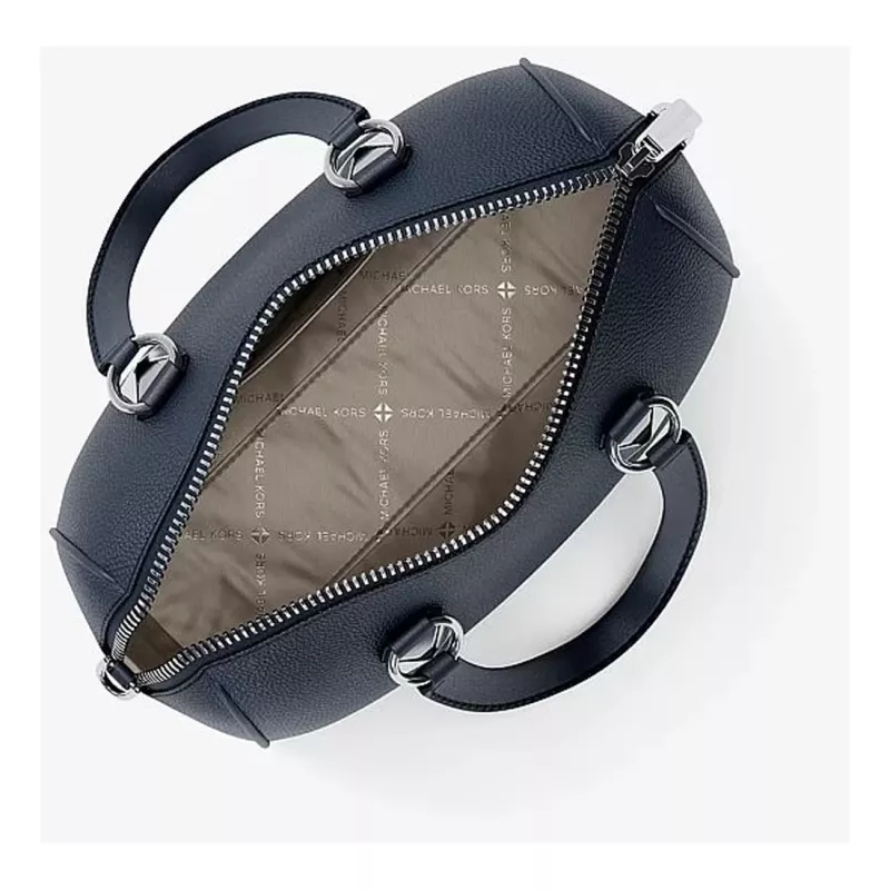 Michael Kors Jet Set Travel Moteriškas Saffiano Odos Kryžminis Krepšys Tamsiai Mėlynas, 19x13x9 cm