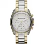 Michael Kors MK5685 moteriškas laikrodis iš rožinio aukso nerūdijančio plieno, chronografas, 39 mm