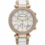 Michael Kors MK5774 Moteriškas chronografinis laikrodis iš rožinio aukso spalvos nerūdijančio plieno, 39 mm