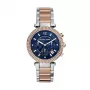 Michael Kors Parker moteriškas laikrodis MK6141 39mm rožinio aukso spalvos nerūdijantis plienas