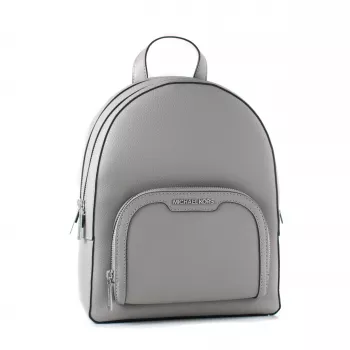 Michael Kors Rhea moteriška kuprinė 28x23x10 cm Pearl Grey Saffiano oda