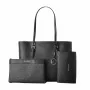 Michael Kors Sullivan moteriškas tote krepšys – Saffiano oda, juoda, 34x27x11 cm