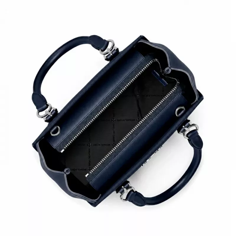 Michael Kors moteriškas rankinės modelis Amelia Navy 35R6S6AM1LNAV (23x16x11 cm)