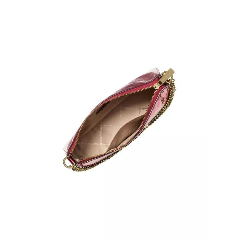 MICHAEL KORS Moteriškas Krepšių Rinkinys 35F5GGZD6OCHE – Signatūrinis dengtas drobinis antpetinis krepšys su derančia pinigine (24x15x8 cm)