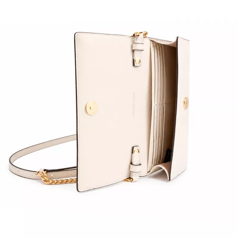 MICHAEL KORS Moteriškas Jet Set Travel Saffiano Odinis Peties Krepšys 35S6G2ZC7YLTC 22x15x4cm