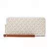 Michael Kors moteriška piniginė Jet Set Travel Trifold, Signature Coated Canvas, 35F8GTVT3BVNL